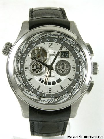 Zenith Grand Class Open Traveller watches