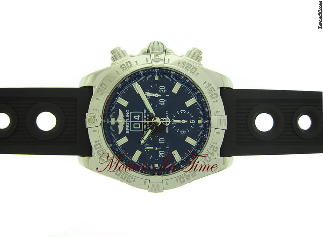 Breitling WINDRIDER "BLACKBIRD" SPECIAL EDITION STAINLESS STEEL watches