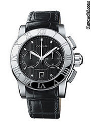 Corum Romulus Automatic Chronograph Stahl NEU incl MWST mit B & P watches