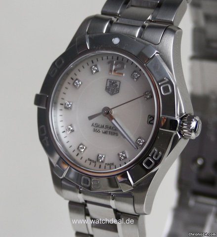 Replica TAG Heuer Aquaracer Lady Diamond Stahl NEU incl MWST mit Box u. Papier Watch