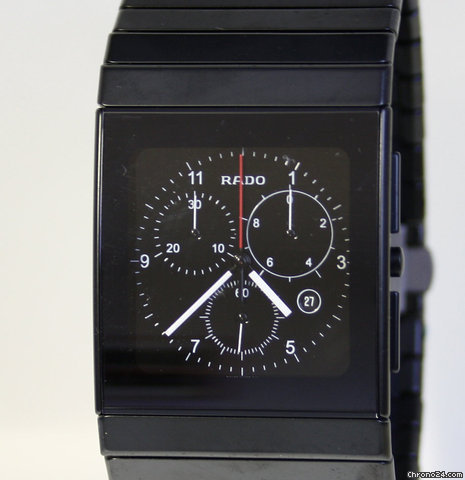Rado Ceramica Chronograph Matt NEU incl MWST mit Box+Papieren watches