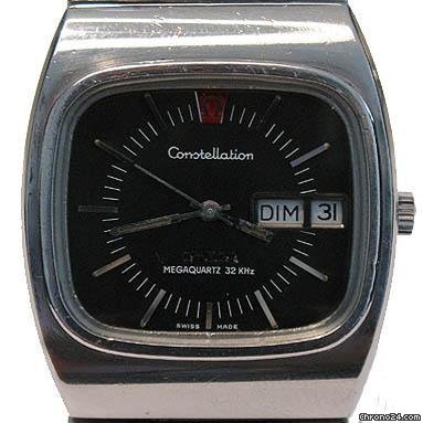 Omega Constellation Mega Quartz watches