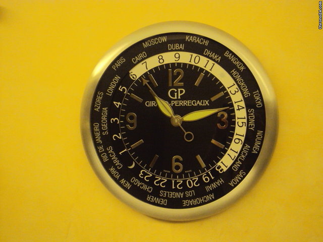 Girard Perregaux Ore del Mondo - World Time WALL CLOCK - Pezzi Numerati watches