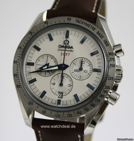 Omega Speedmaster Broad Arrow 1957 Neu mit Box & Papieren inkl MwS watches