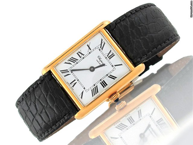 Chopard Herren Chopard 750/- Gelbgold Handaufzug watches