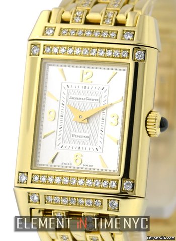 Jaeger-LeCoultre Reverso Florale Yellow Gold With Diamonds watches