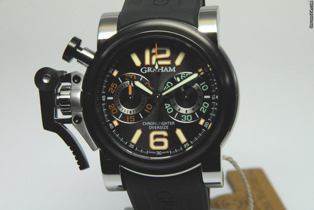 Graham Chronofighter Oversize Night Ranger watches