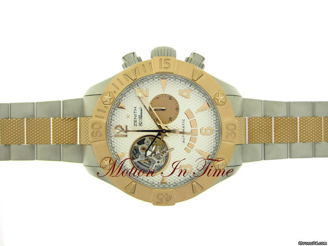 Zenith DEFY EXTREME CLASSIC OPEN ROSE GOLD & STAINLESS STEEL 2010 watches