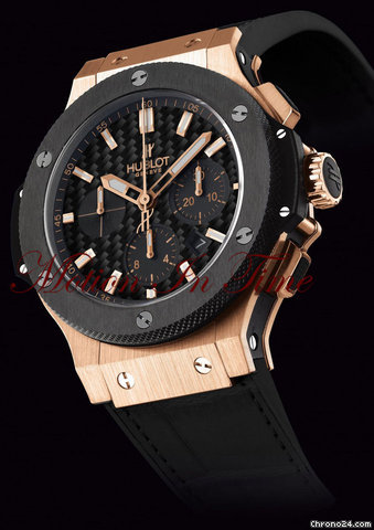 Hublot BIG BANG "EVOLUTION" ROSE GOLD & BLACK CERAMIC watches