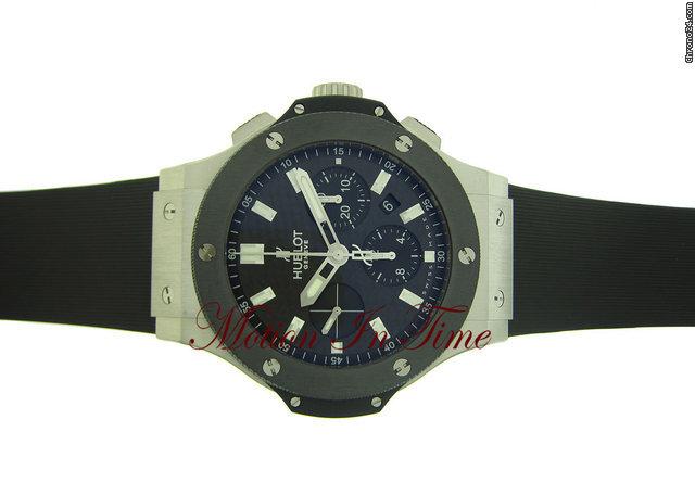 Hublot BIG BANG "EVOLUTION" STAINLESS STEEL & BLACK CERAMIC NEW watches