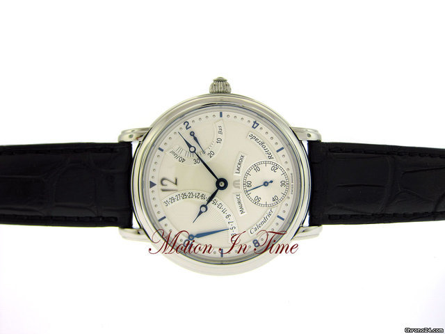 Maurice Lacroix MASTERPIECE CALENDRIER RETROGRADE 43mm STAINLESS STEEL watches