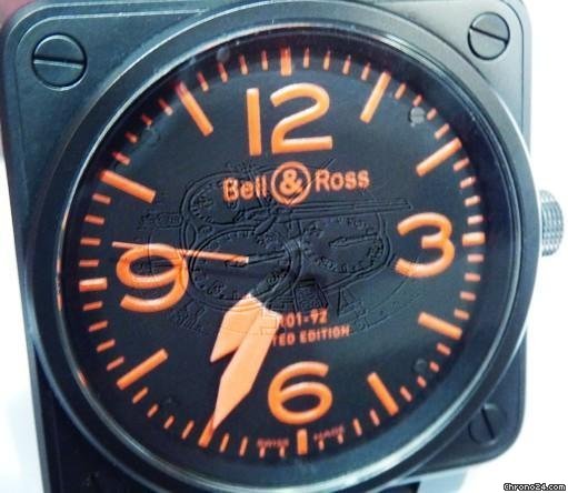 Bell & Ross BR 01-92 RED LIMITED MENS WATCH SWISS watches