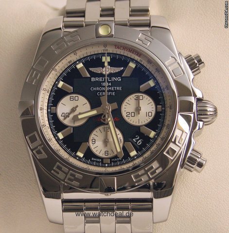 Breitling Chronomat 44 AB0110-015 Neu inkl MwSt B+P watches