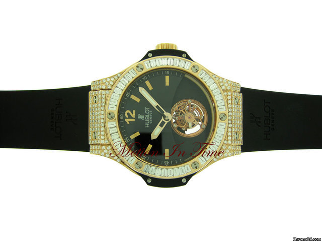 Hublot BIG BANG TOURBILLON DIAMOND ROSE GOLD LIMITED 50 PIECES watches