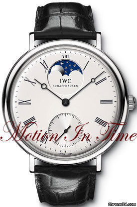 IWC "VINTAGE" PORTOFINO MOONPHASE PLATINUM LIMITED 500 PIECES watches
