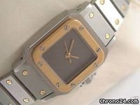 Cartier "SANTOS" Edelstahl/Gelbgold Automatik watches