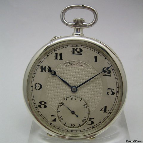 A. Lange & Sohne Herrentachenuhr 900/000 Silber watches
