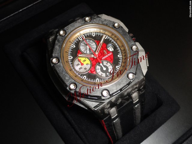 Audemars Piguet GRAND PRIX CARBON ROYAL OAK OFFSHORE LIMITED 1750 PIECES watches