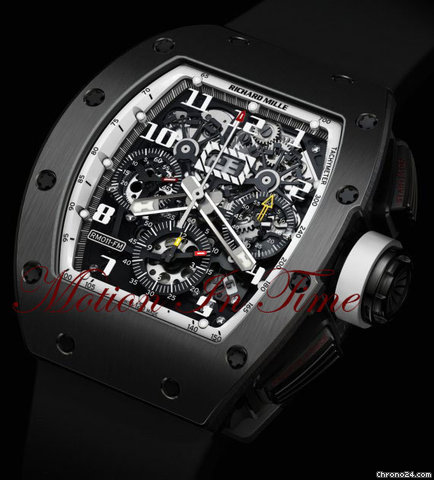 Richard Mille RM-11 FELIPE MASSA BLACK "WHITE EDITION" LIMITED 30 PIECES watches