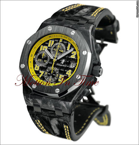 Audemars Piguet "BUMBLE BEE" ROYAL OAK OFFSHORE CARBON SPECIAL LIMITED ED. watches
