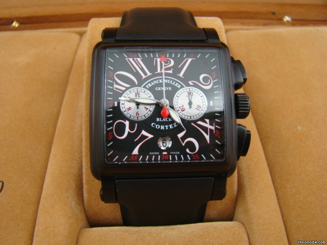 Franck Muller Cortez Crono Black watches