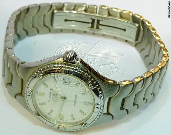 Longines SPORT LADIES STAINLESS STEEL WATCH SWISS watches