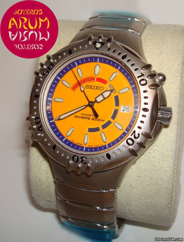 Seiko Kinetic watches