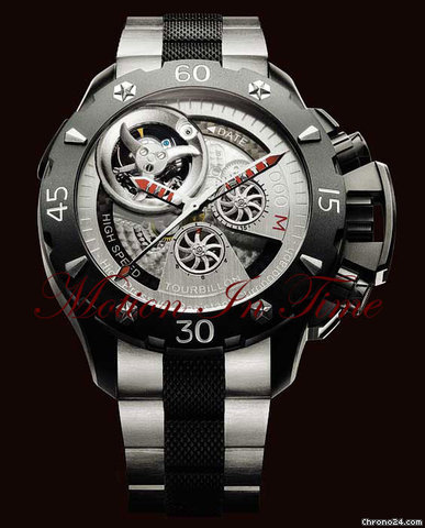 Zenith DEFY EXTREME TOURBILLON CHRONOGRAPH BLACK TITANIUM & STEEL watches
