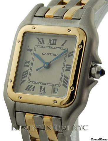 Cartier Panthere Gold/Steel 27mm Large Date W25028B6 watches