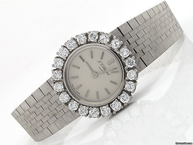 Chopard Damen Chopard 750/- Weissgold Handaufzug watches