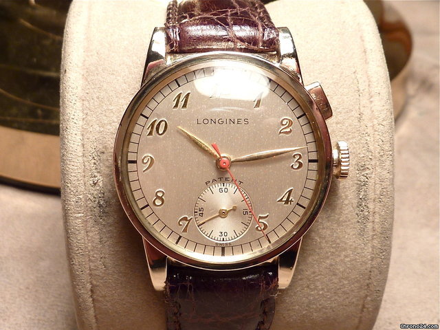 Longines CHRONO STOP, single pusher, original 1965, MINT watches