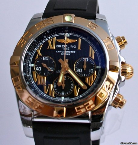 Breitling Chronomat 44 St./Rosegold NEU incl MWST B+P watches