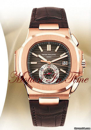 Patek Philippe 5980R NAUTILUS JUMBO CHRONOGRAPH AUTOMATIC ROSE GOLD watches