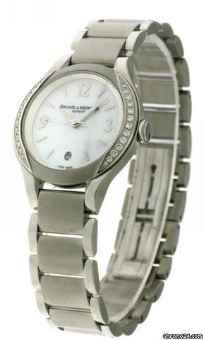 Baume & Mercier Ilea Ladies watch mit diamanten Stainless Steel M0A08771 watches