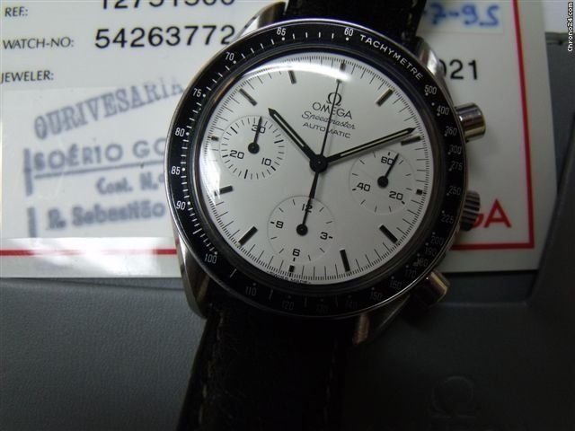 Omega Speedmaster "Cadran Blanc" watches