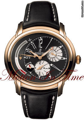 Replica Audemars Piguet MASERATI MILLENARY 47.2mm DUAL TIME ROSE GOLD LIMITED 450 PC Watch