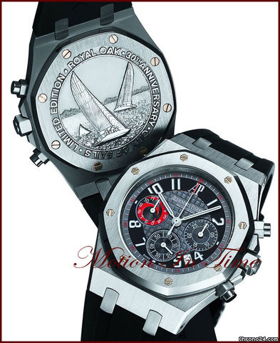 Audemars Piguet "CITY OF SAILS" ALINGHI ROYAL OAK STEEL LIMITED 1250 PIECES watches