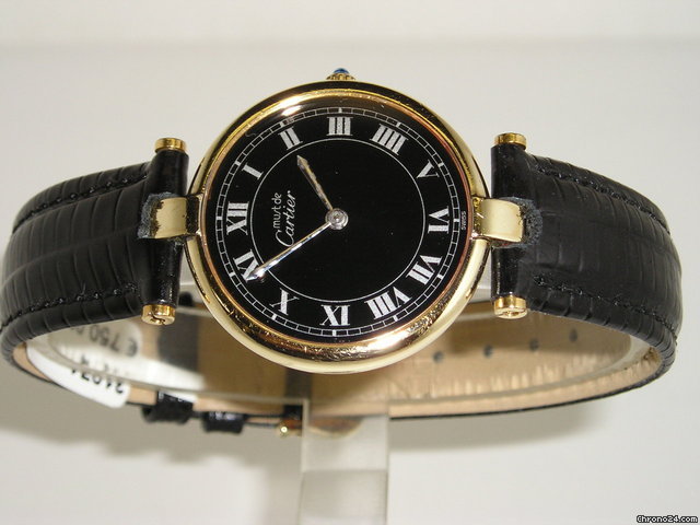 Cartier Must de Cartier Vermeil Ronde watches
