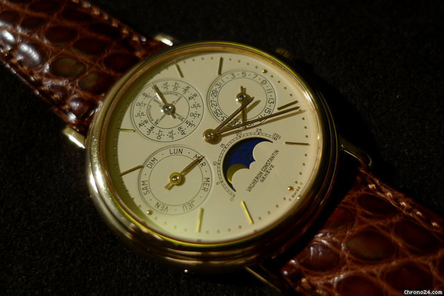 Vacheron Constantin Gelbgold Perpetual Date watches