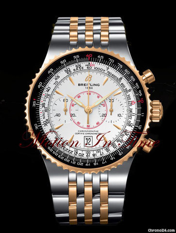 Breitling NAVITIMER MONTBRILLIANT LEGENDE ROSE GOLD & STEEL -NEW MODEL watches