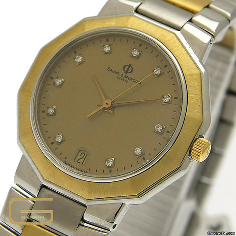 Baume & Mercier Riviera Brillant Zifferblatt watches