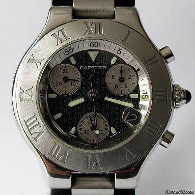 Cartier Chronoscaph 21 watches