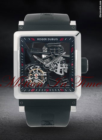 Roger Dubuis "KINGSQAURE" TOURBILLON SKELETON TITANIUM LIMITED 88 PIECES watches