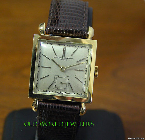 Vacheron Constantin 18K SQUARE MANUAL WIND watches
