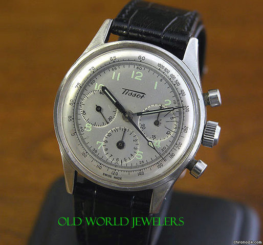 Tissot STAINLESS STEEL VINTAGE EARLY CHRONOGRAPH watches