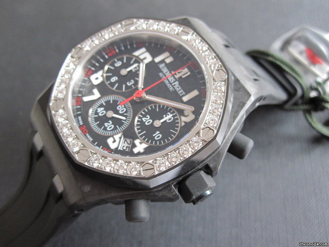Audemars Piguet LADY OFFSHORE CARBON DIAMONDS watches