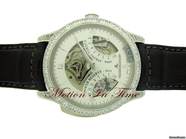 Jaeger-LeCoultre MASTER MINUTE REPEATER PLATINUM BAGUETTE DIAMOND SKELETON watches
