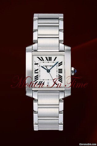 Cartier TANK FRANCAISE MEN'S STAINLESS STEEL AUTOMATIC - NEW 2011 watches