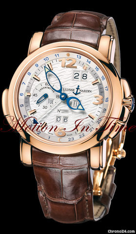 Ulysse Nardin GMT ¡À PERPETUAL CALENDAR AUTOMATIC - ROSE GOLD - LTD 500 PCS watches