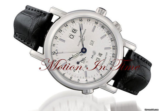 Ulysse Nardin GMT ¡À PERPETUAL CALENDAR AUTOMATIC PLATINUM 40mm LIMITED 500 watches